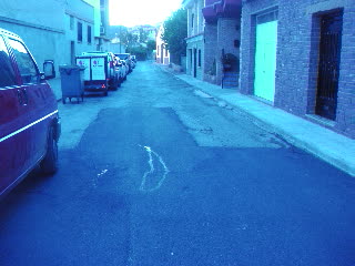 Asfaltado realizado en la Avd. Castellon