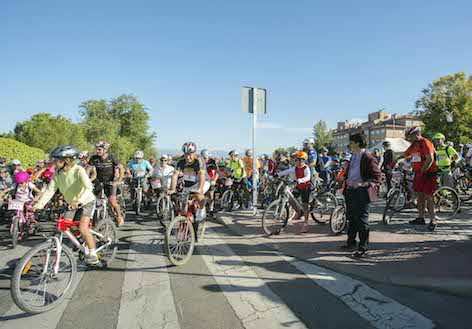 1.200 personas pedalearon en la Fiesta de la Bicicleta de Pozuelo