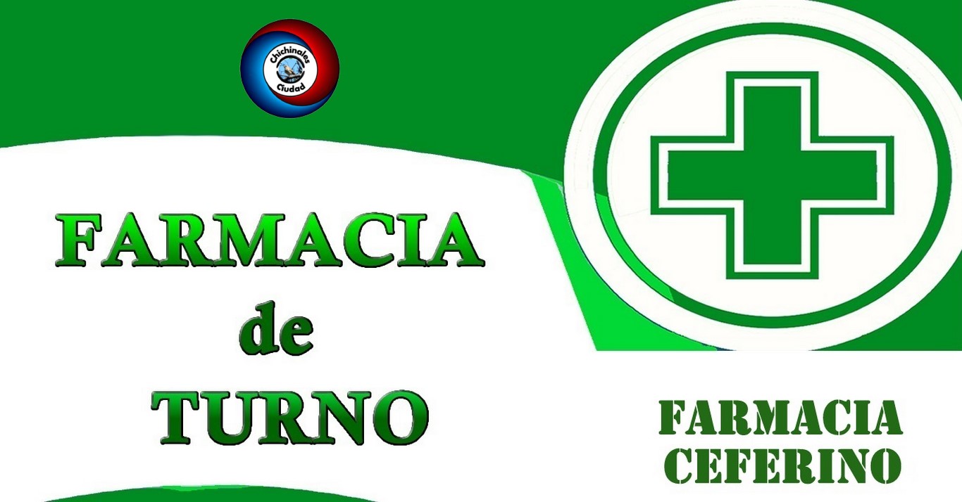 Farmacia de turno Domingo  de 9 de Febrero - Farmacia Ceferino