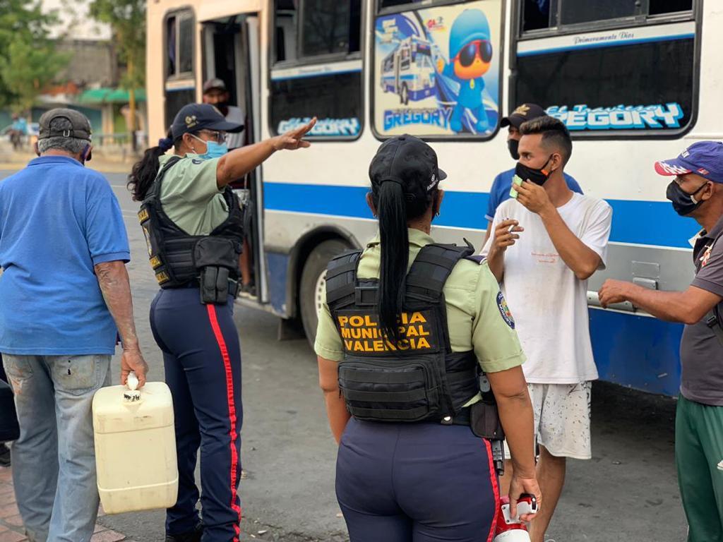 Policía Municipal de Valencia monitorea el cumplimiento de la cuarentena