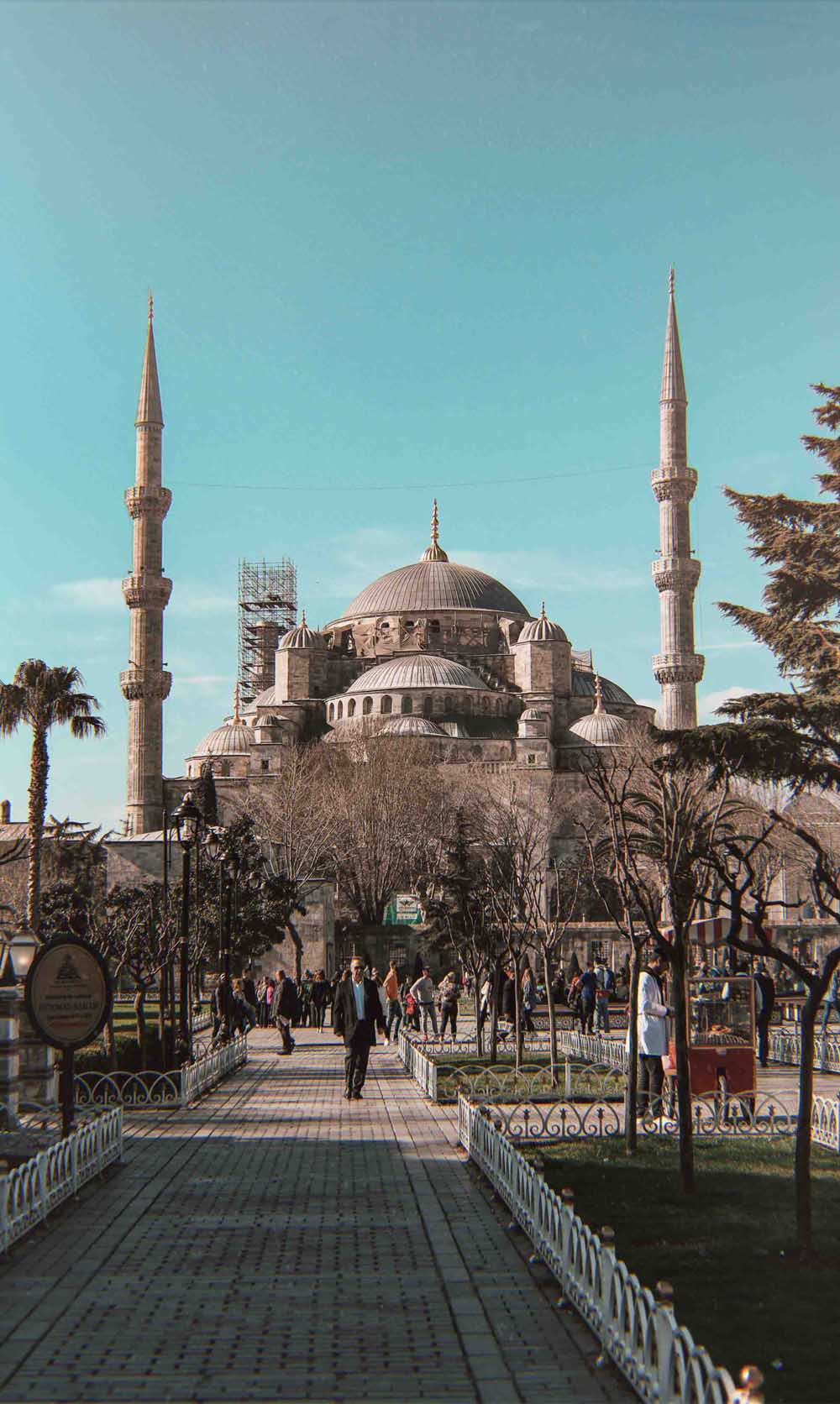 La Mezquita Azul en Estambul