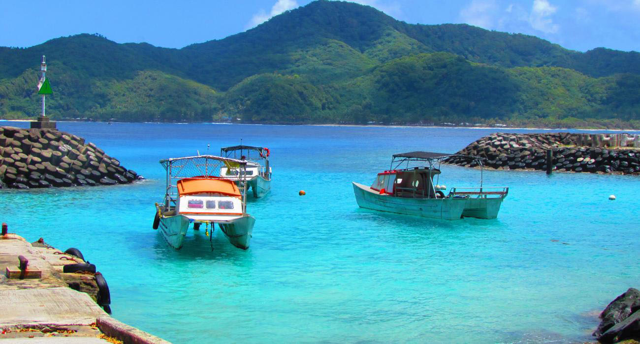 Isla de Ofu, en Samoa Americana