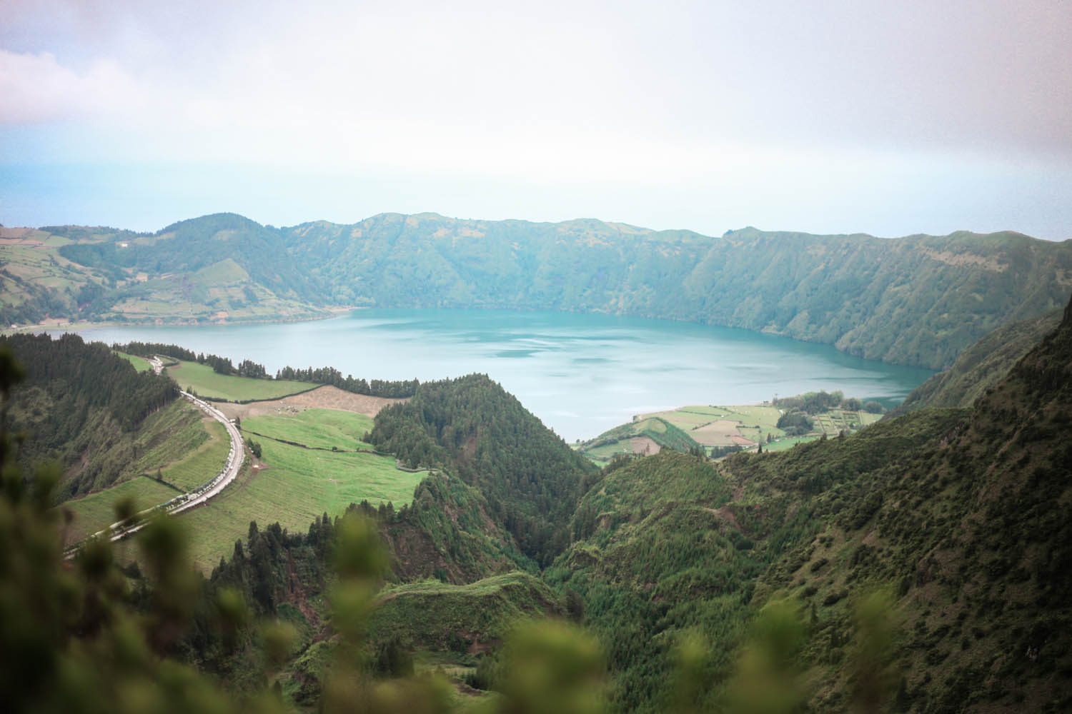 Lagoa Azul, en Sete Cidades, Sao Miguel