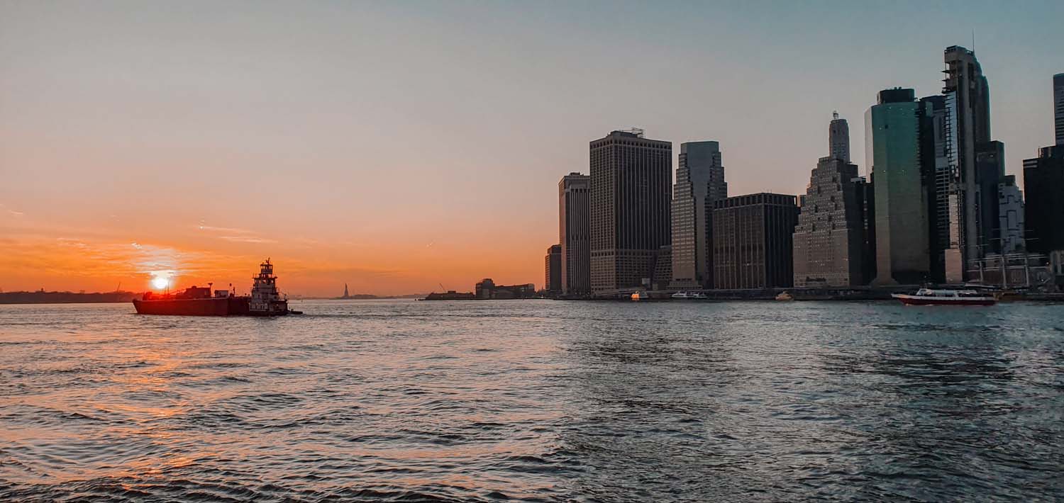 Atardecer desde Brooklyn