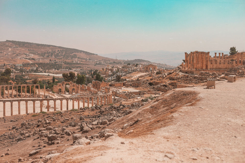 Gerasa, la ciudad romana de Jordania