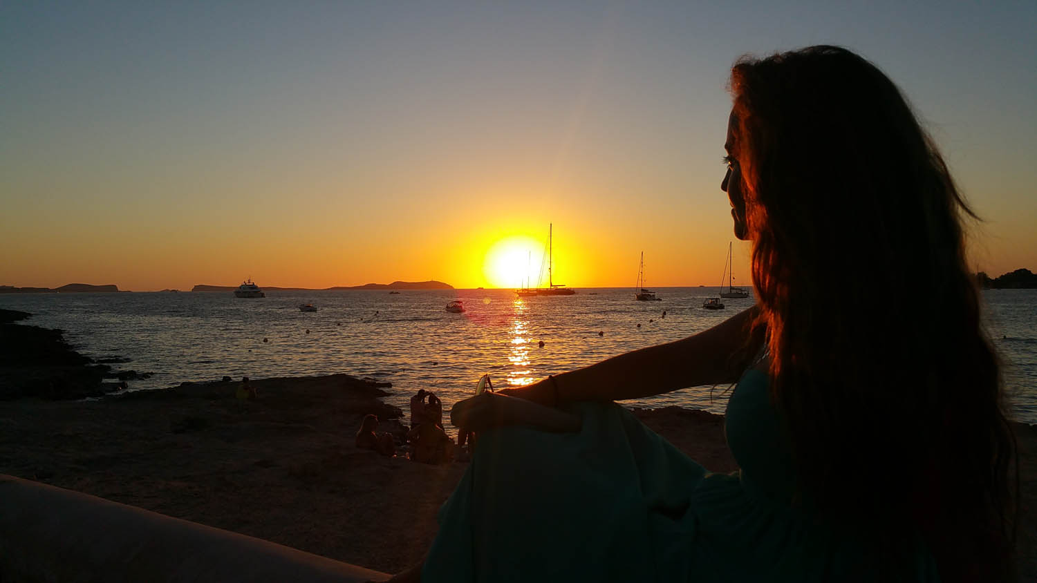 Atardecer en Ibiza