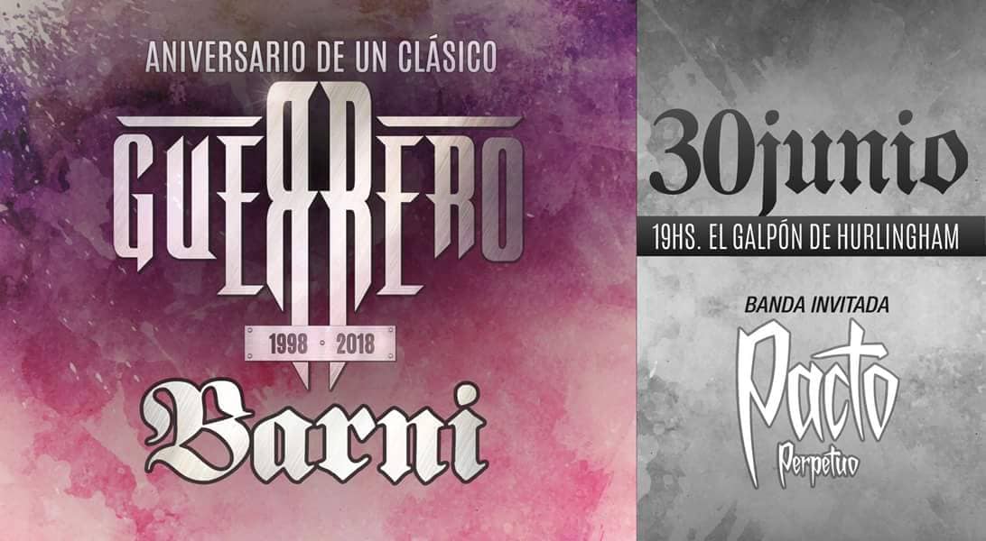 Barni "20 Aniversario Disco Guerrero"