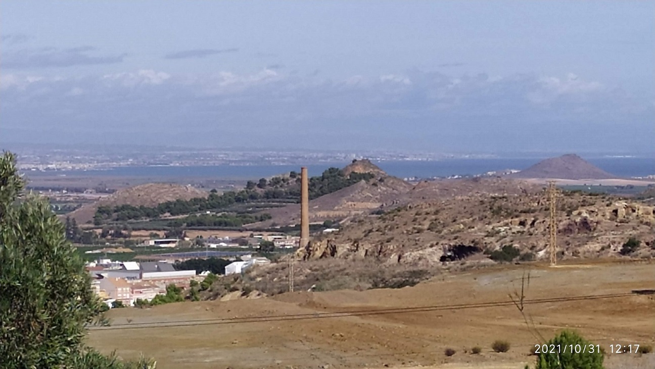 El Mar Menor desde Mina Brunita