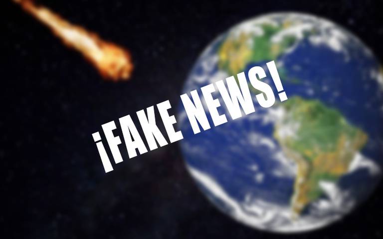 Fake News No se estrellará ningún meteorito contra la Tierra