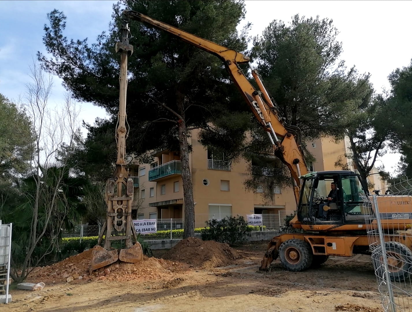 Golden Pineda sigue en pie de guerra contra la construcción de la nueva EBAR
