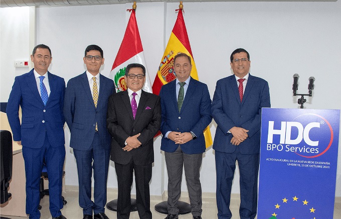 La empresa peruana HDC BPO Services aterriza en España