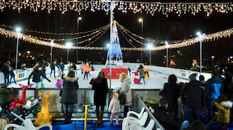 Las pistas y el tobogán de hielo, las actividades más demandadas por los vecinos de Las Rozas estas Navidades