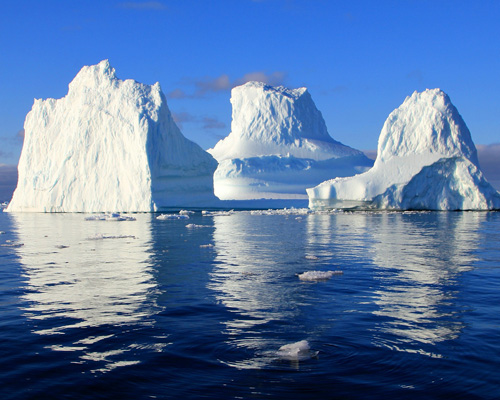 Las temperaturas suben en Groenlandia provocando un deshielo récord